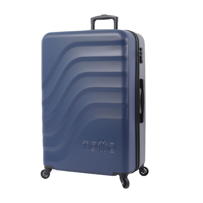 Maleta trolley grande color azul oscuro - Bazy image number null