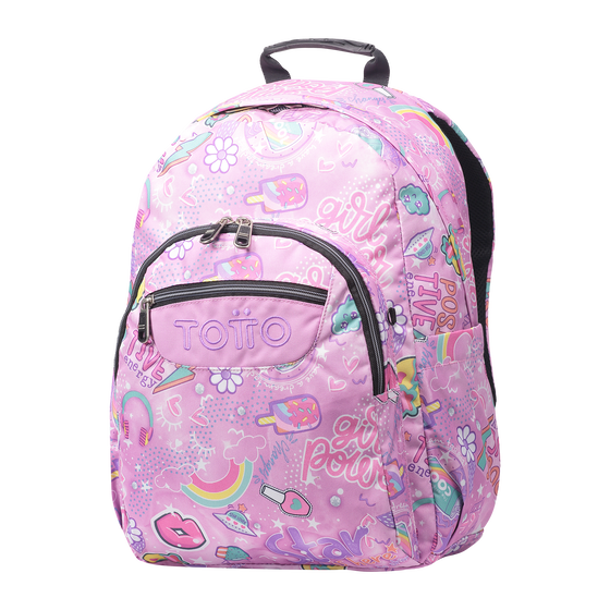 Mochila Acuareles - Rosa positive world image number 2