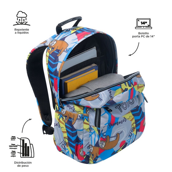 Mochila Acuareles - Lazel image number 4