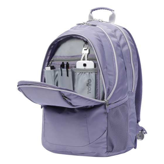Mochila para portátil 15,4 color morado - Krimmler image number 5