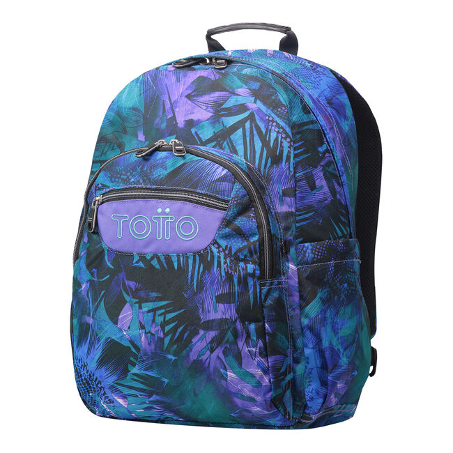 Mochila escolar adaptable a carro electric nature eco-friendly - Acuareles image number null