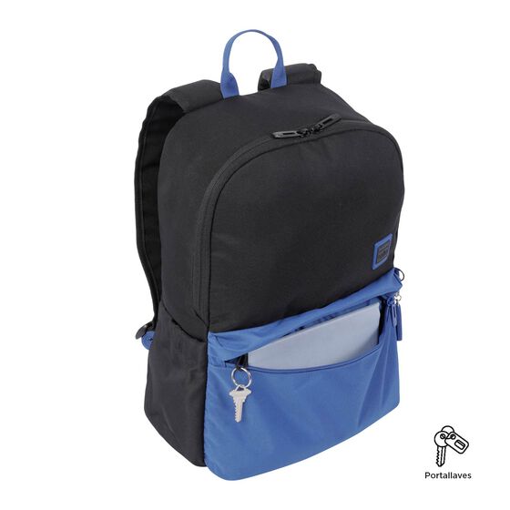 Mochila Dragonar - Negro y azul image number 6