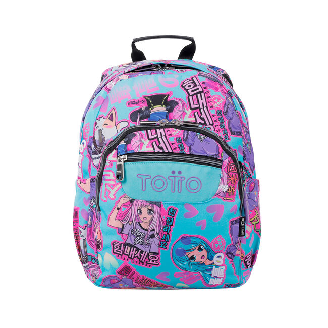 Mochila escolar eco-friendly Anime Girls - Gommas