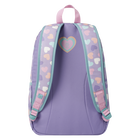 Mochila escolar morado y corazones - Glony image number 3