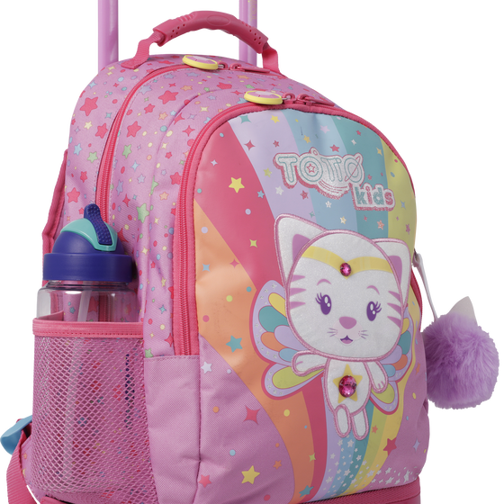Mochila escolar pequeña con ruedas - Mimixy image number 5