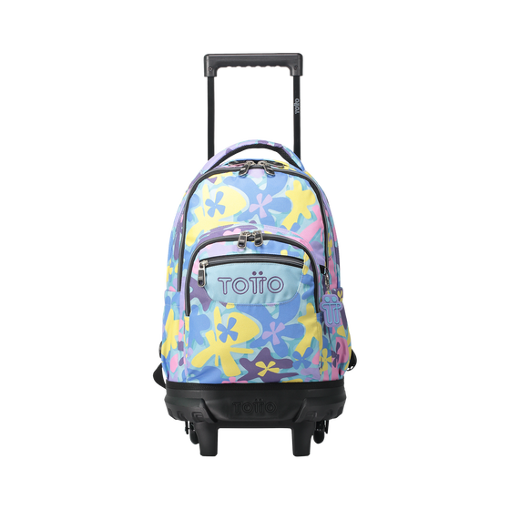 Mochila Resma Flores hawaianas Azul Totto.es