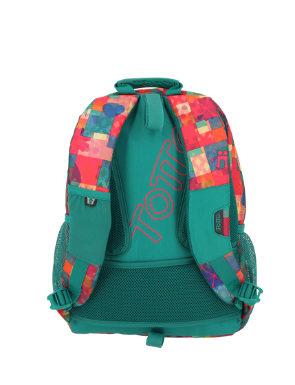 Mochila escolar adaptable a carro Acuareles - 4VT image number 4