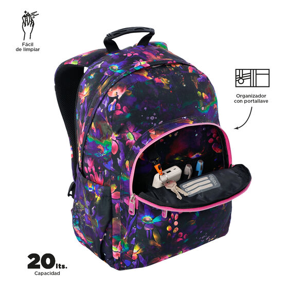 Mochila Acuareles - Flower Galaxy image number 5