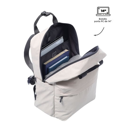 Mochila Billy - White Sand image number 4