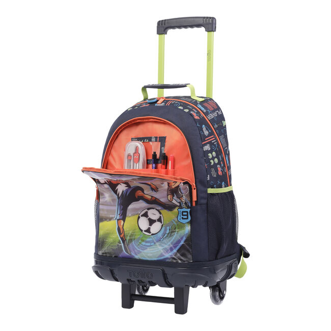 Mochila escolar grande con ruedas - Digital Game image number null