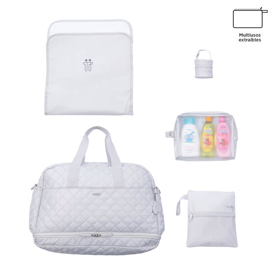 Mochila Pañalera Babybao 2.0 - White Sand image number 7