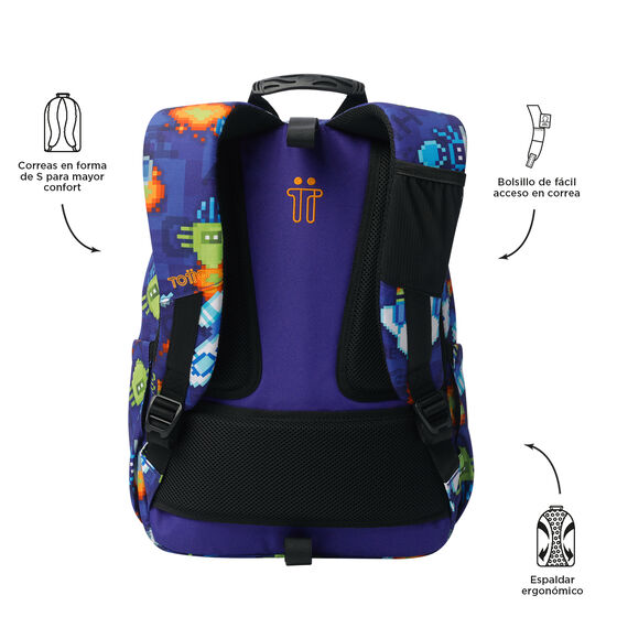 Mochila Acuareles - Space Blue image number 4