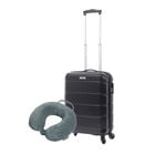 Kit maleta de cabina Rayatta + almohada Jet Pillow Negro/Monument image number 1