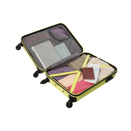 Kit maleta de cabina Rayatta + organizador Trip Yellow Iris/Montana Grape image number 5