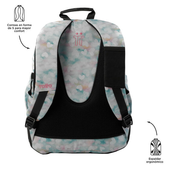Mochila Rayol - Corazones pastel image number 3