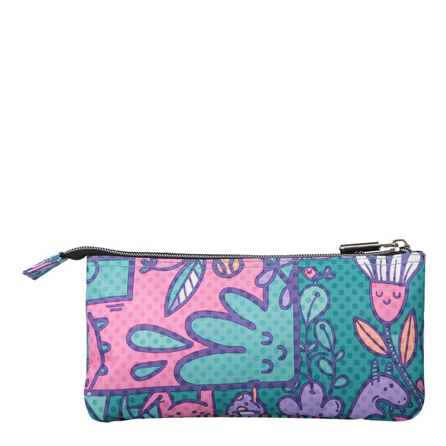 Estuche escolar compartimentos mundo - Tablero - | Totto.es