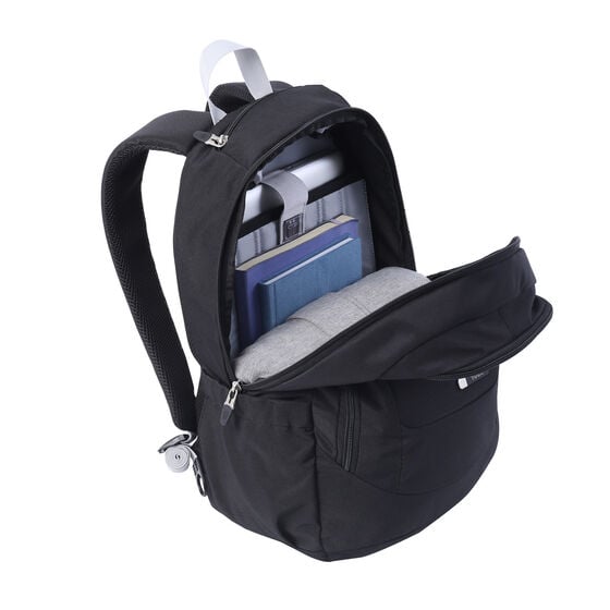 Kit mochila urbana + estuche Black image number 4