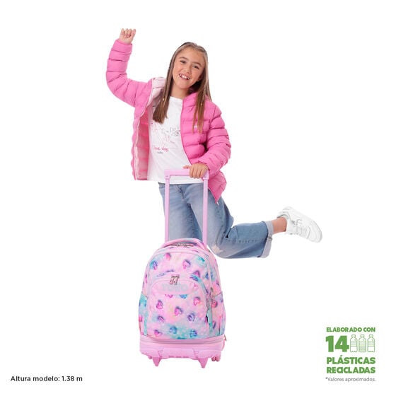 Mochila desmontable Tiza Glitter - Shiny Heart image number 2