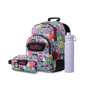 Pack Escolar K-Pop X3 | Mochila + 2 accesorios