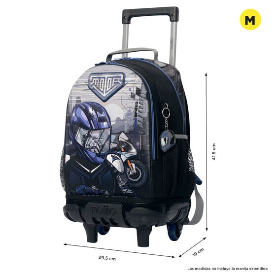 Mochila de ruedas Helmet Racer M image number 3