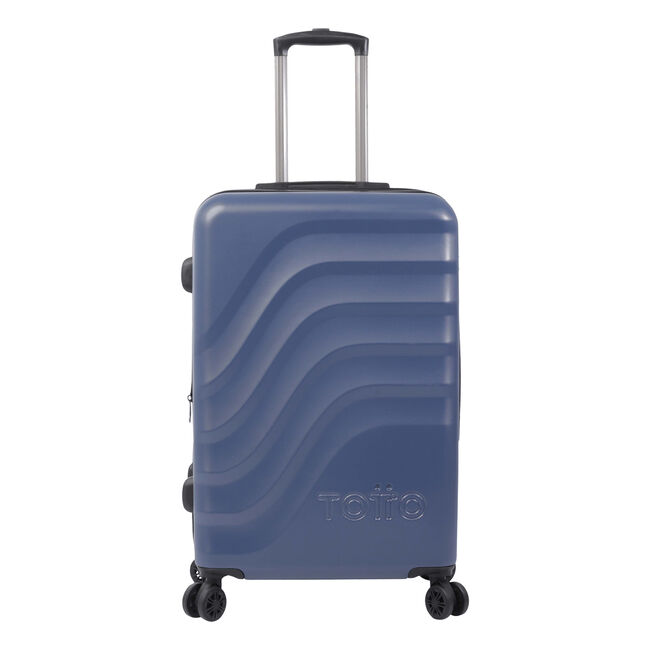 Maleta trolley mediana color azul oscuro - Bazy + image number null