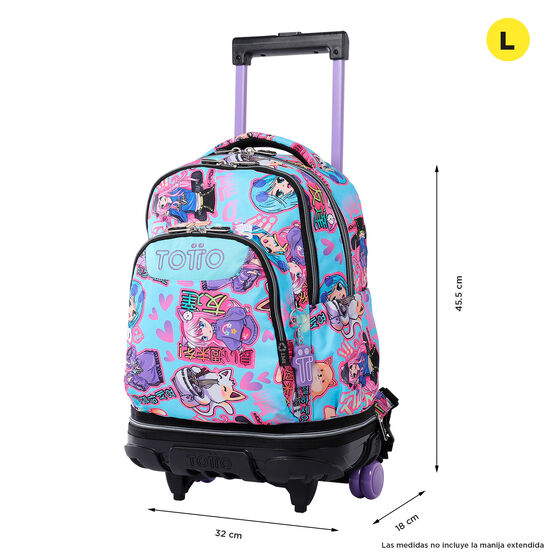 Mochila Desmontable Tiza - Anime Girls image number 2