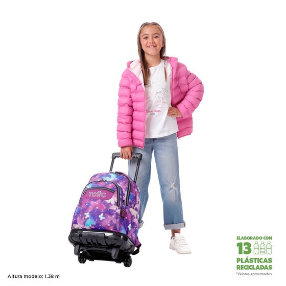 Mochila Renglones Glitter - Star Butterfly image number 2