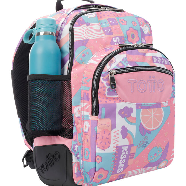 Organizar Prematuro ataque Mochila escolar helados y frutas - Crayoles - MULTICOLOR | Totto.es