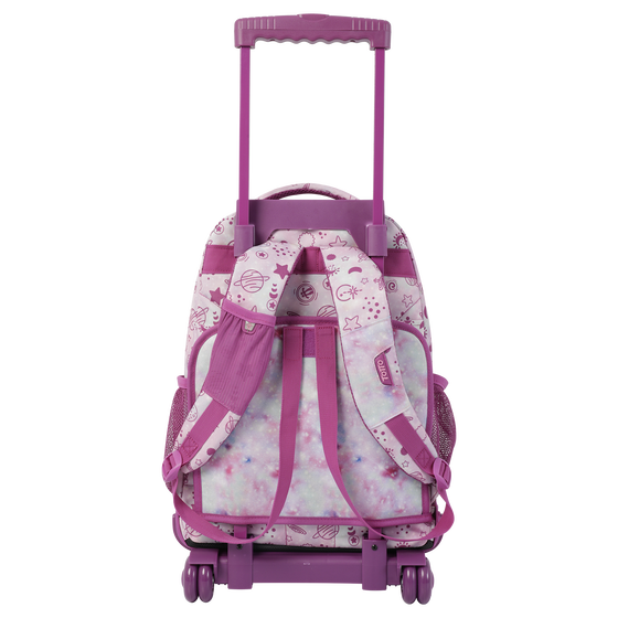 Mochila escolar con ruedas Renglones - 4IM image number 3