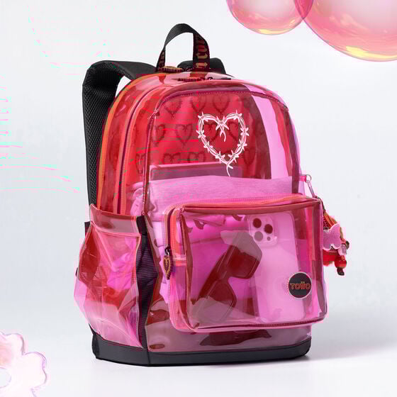 Mochila Transparente Edici&oacute;n Especial Sigue Tu Cora image number 8