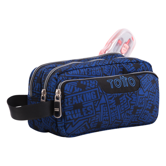 Estuche Agapec - Azul y letras image number 4