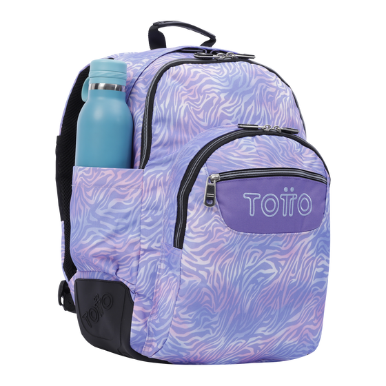Mochila Crayoles - Cebra image number 4
