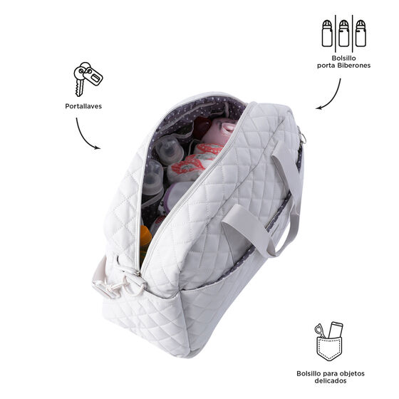 Mochila Pañalera Babybao 2.0 - White Sand image number 4