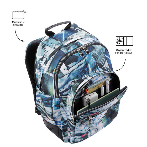 Mochila Crayoles - Postales y casetes image number 6