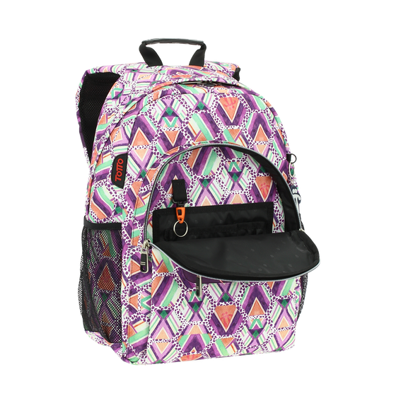 Mochila escolar adaptable a carro Acuareles - 3SE image number 5