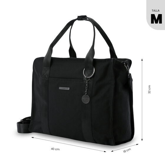 Bolso Tote-Bag M - Black image number 3