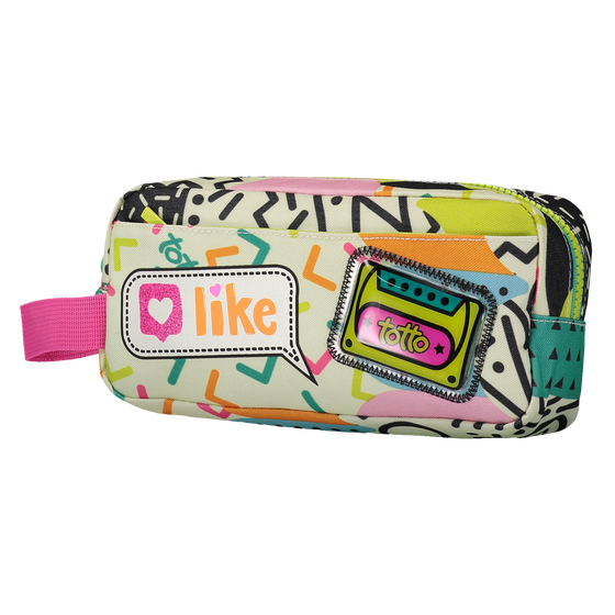 Estuche escolar dos compartimentos - Like image number 2