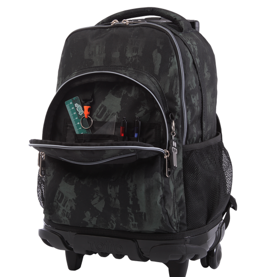 Mochila Renglones - Gris y negro image number 6