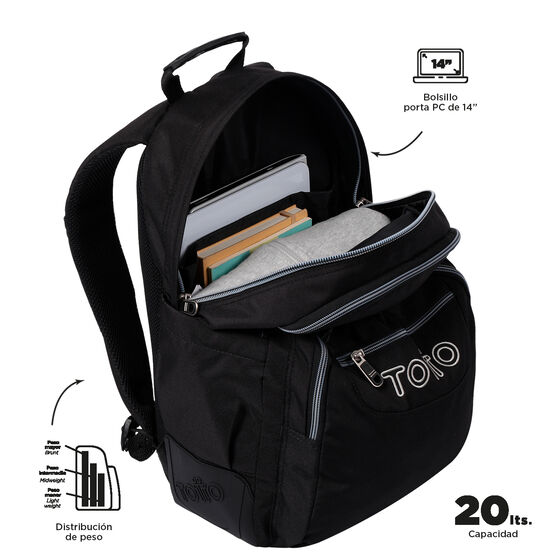 Mochila Rayol - Negro image number 5