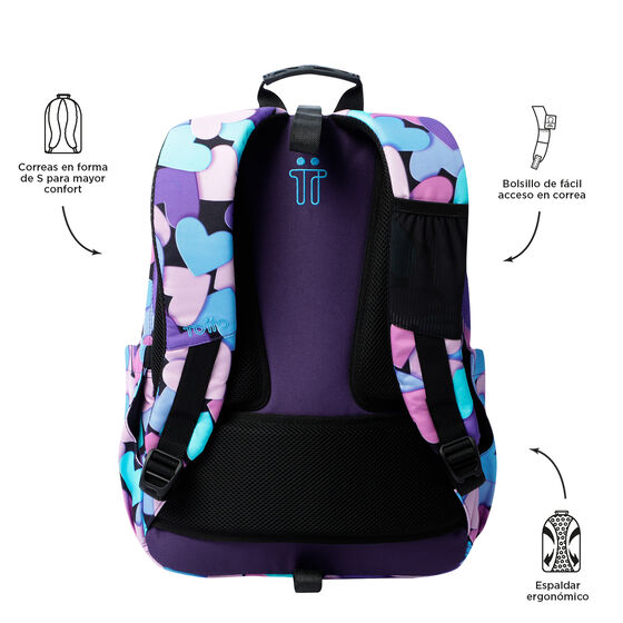 Mochila Acuareles - Dear Blue image number 3