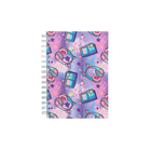 Cuaderno A5 tapa forrada - Meowsical image number 1