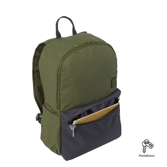 Mochila Dragonar - Gris y verde image number 6
