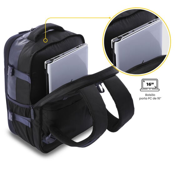 Mochila Trip - Blue/Black image number 6