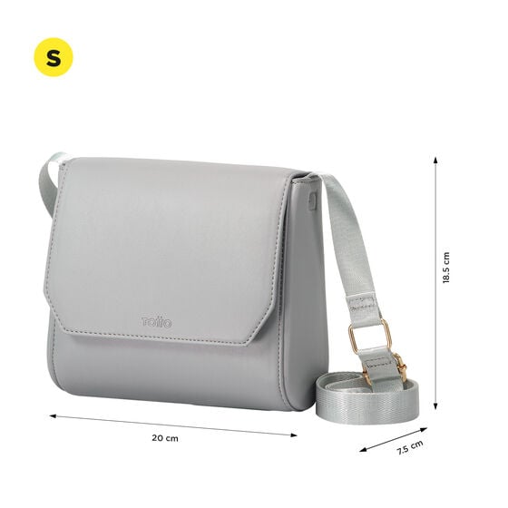 Bolso Laris - Gris image number 3