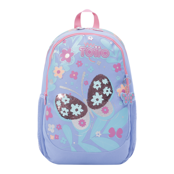 Mochila escolar grande - Magic Garden image number 1