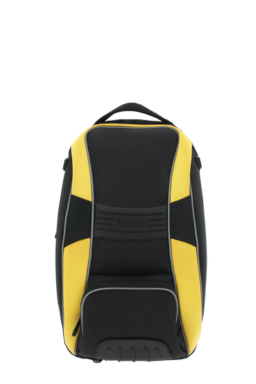 Mochila para moto negro y amarillo – Gilera image number 1