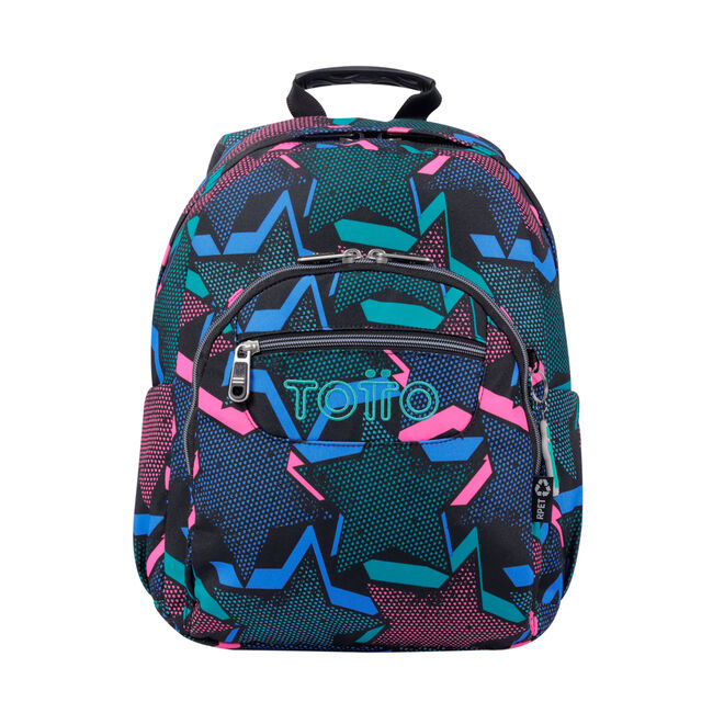 Mochila escolar eco-friendly Lety Black - Gommas