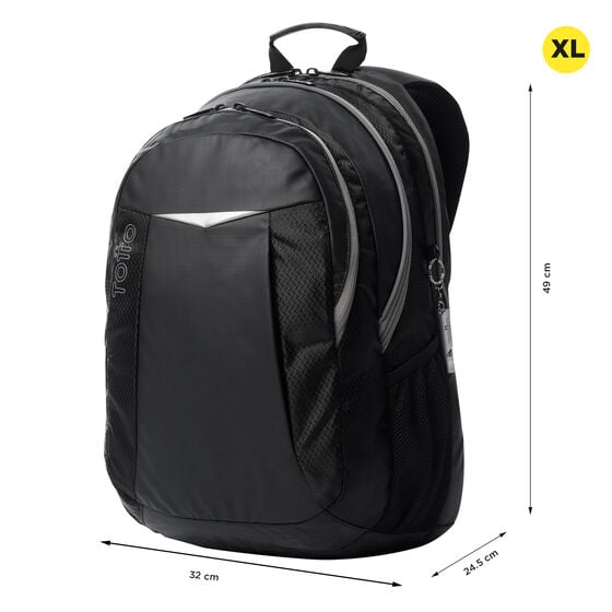 Mochila Teck - Negro image number 2