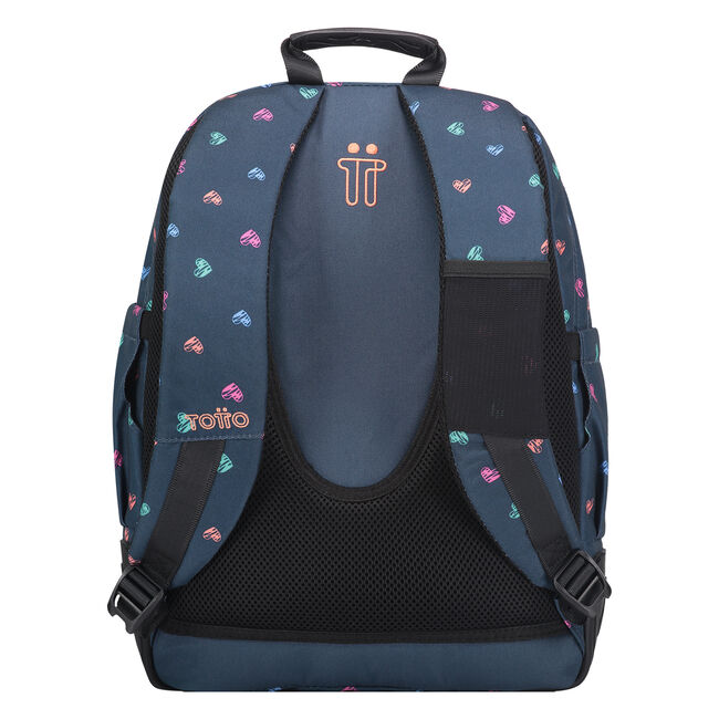 Mochila escolar estampado corazones - Crayoles image number null
