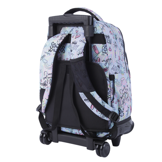Mochila Renglones - Rainbow party image number 4